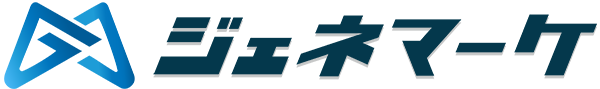 ジェネマーケ ロゴ genemarke logo